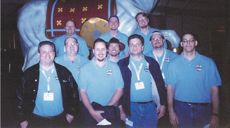 8-2 Club members attending ALARGE 2004